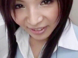 Fucking a Naked Tokyo Office Lady with Big Tits and Blowjob Titfucking during Anal Rimming in POV Porn