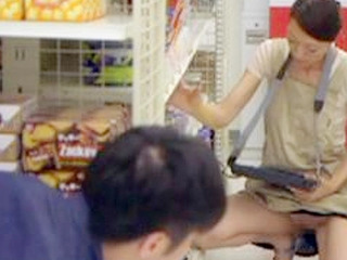 Asian Milf's Exposed XXX Pussy Drives Customer Wild in Tokyo Nippon Thai.